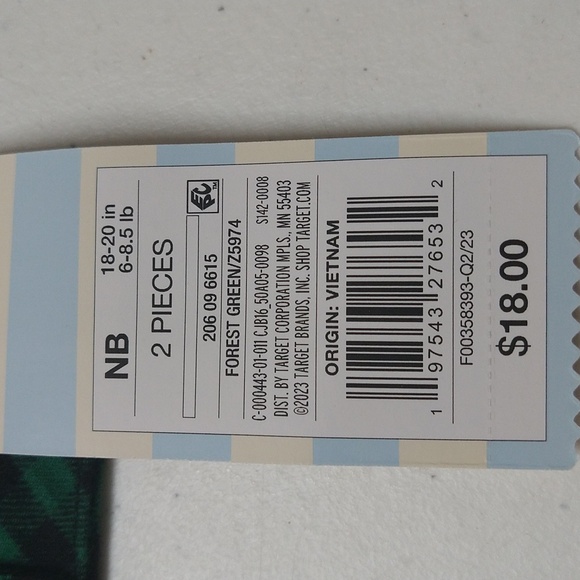 NEW! Baby Boys Corduroy Dungaree / Overalls Top & Bottom Set, Green - Cat & Jack - Picture 13 of 15